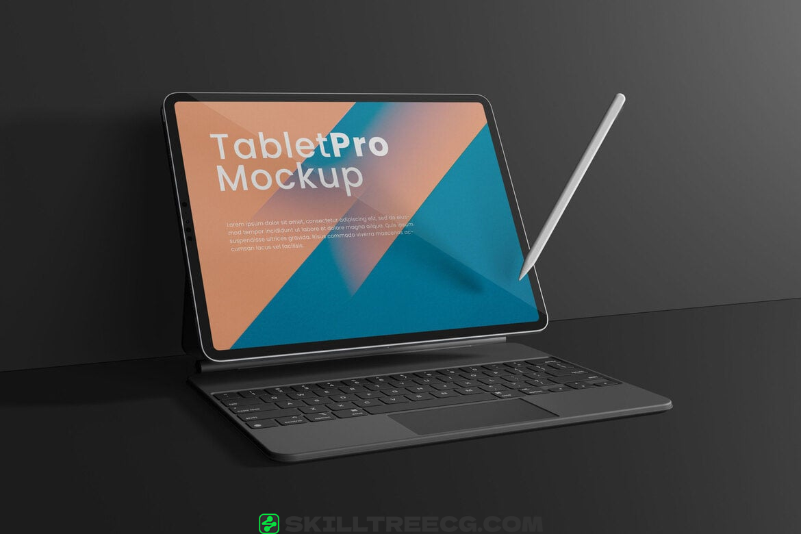 图片[3]-tablet ipad Pro Mockup（902365）-技能树